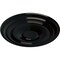 Ekena Millwork Traditional Ceiling Medallion (Fits Canopies up to 5 1/2"), 24 3/8"OD x 1 1/2"P, Black Pearl CM24TRBPS - alternate 3